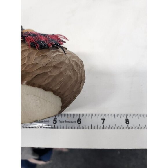 Vintage Youngs Holiday Christmas Tree Bear Canoe Sculpture Figurine Resin Decor - Picture 9 of 9